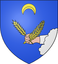 Blason Barbou des Courières