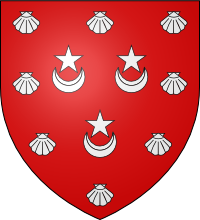Blason de Bedos, de Bedos de Celles