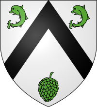 Blason de Lécluse, de Lécluse-Trévoëdal