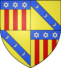 Blason Pourroy de Laubérivière de Quinsonas (branche de Mérieu)