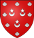 blason de Bedos, de Bedos de Celles