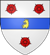 blason  Robert de Rochecouste